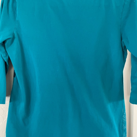 Petites Turquoise T Shirt - Picture 3 of 5